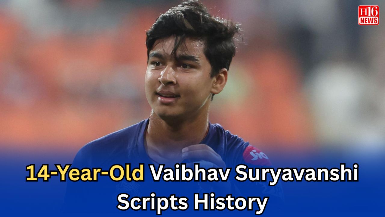 14-Year-Old Vaibhav Suryavanshi Scripts History